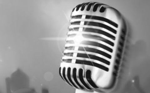  Fashioned Microphone on Silveroldfashionedmicrophonebackrou Jpg Gray Scale Silver Microphone