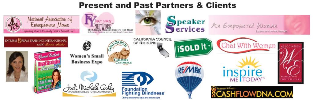 Living Full Out clients, partners, and sponsors