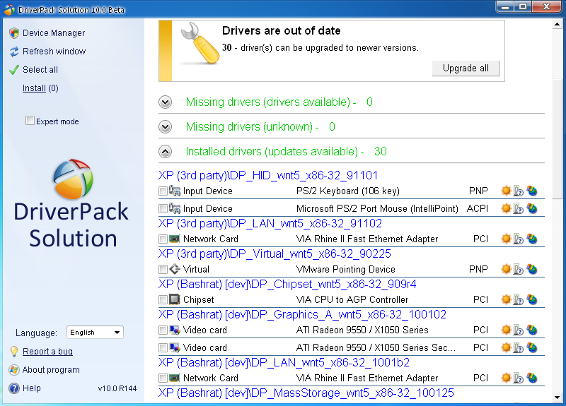 Driverpack Solution   10 -  10