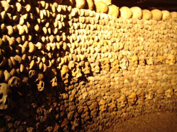 Paris Catacombs 6 million people are buried here