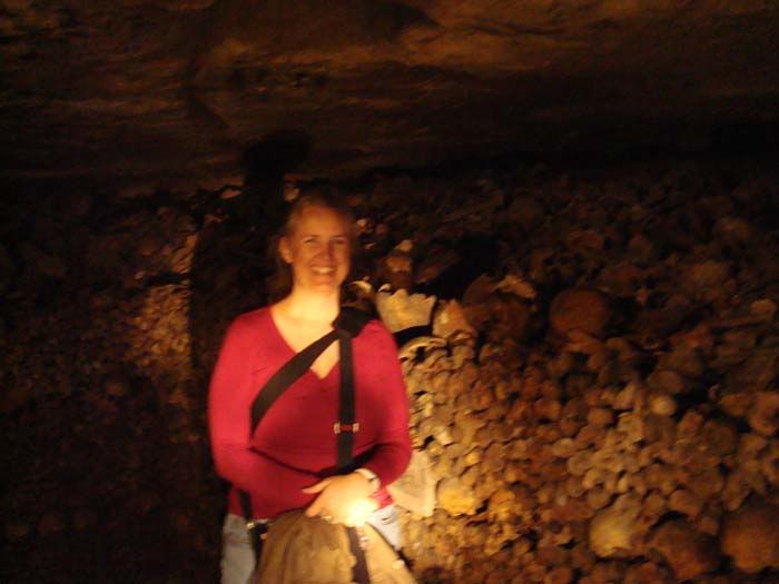 The docent was having fun with silly lighting, kinda ruined my pic