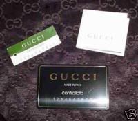gucci bag authenticity card