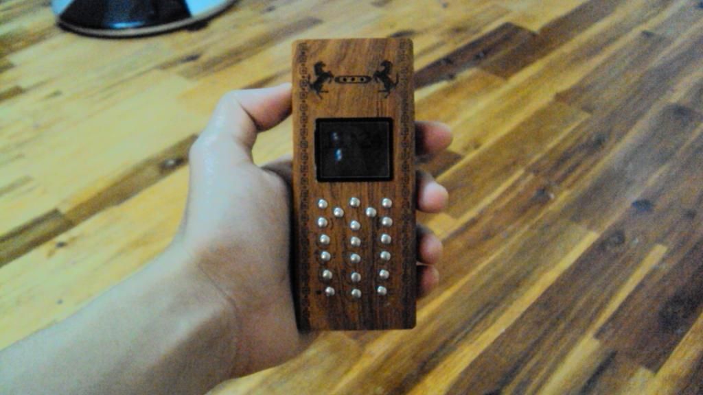 NOKIA vỏ gổ 1208 giá bèo. - 1