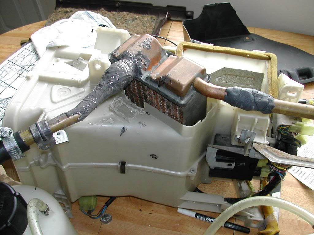 Symptoms of bad heater core? Help! Supra Forums