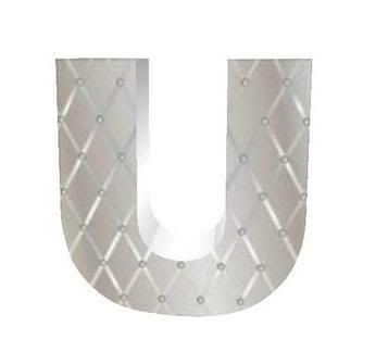 letter U chair