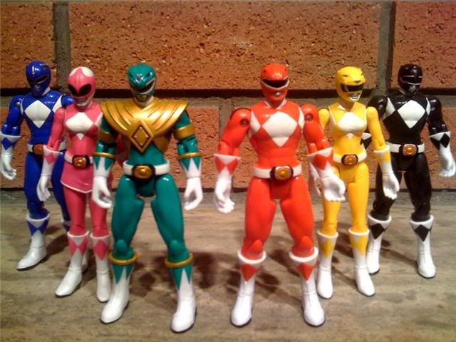 mighty morphin power rangers 2010 toys