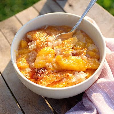 Free peach cobbler recipes