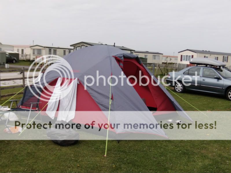 tent at skegness