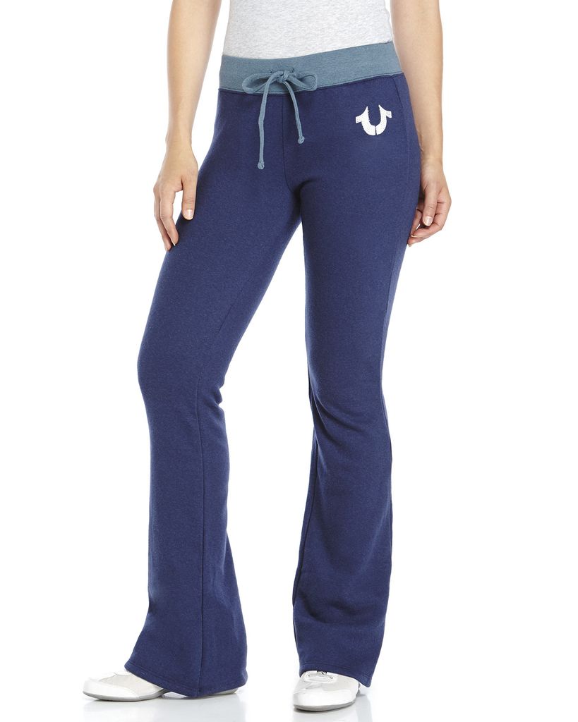 navy blue true religion sweatpants