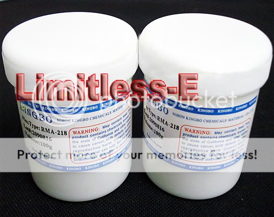 100G Japan KINGBO RMA 218 BGA Reballing Flux Paste  