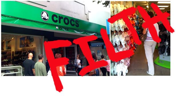 The Unfortunate Grand Opening of Crocs