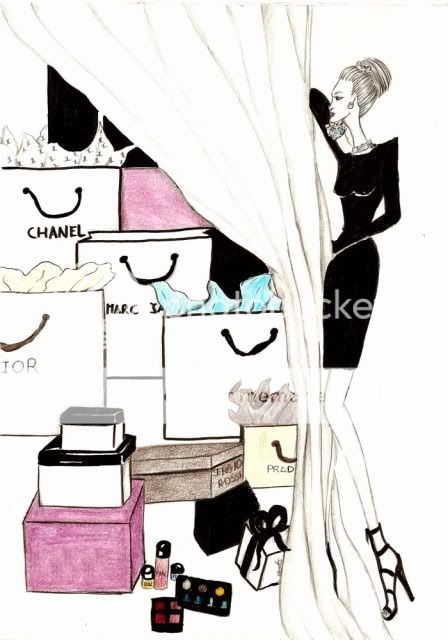 Vanessa Datorre fashion illustration. Shopping-29265-
